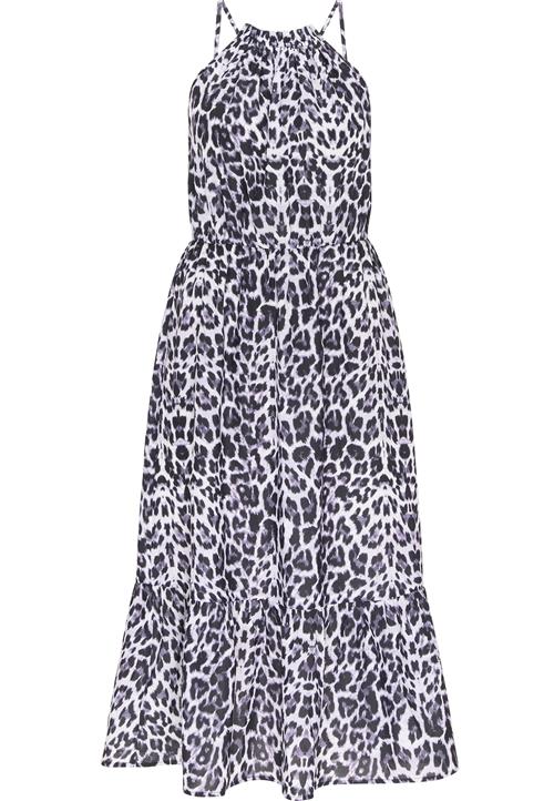 faina Kjole  dueblå / grå / sort / hvid