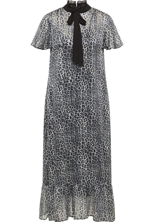 faina Kjole  grå / sort