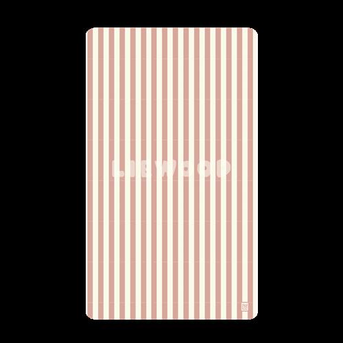 Liewood Summer Strandhåndklæde Coral Blush / Creme De La Creme Stripe  Coral Blush / Creme De La Creme Stripe-One Size  Creme  One Size  unisex