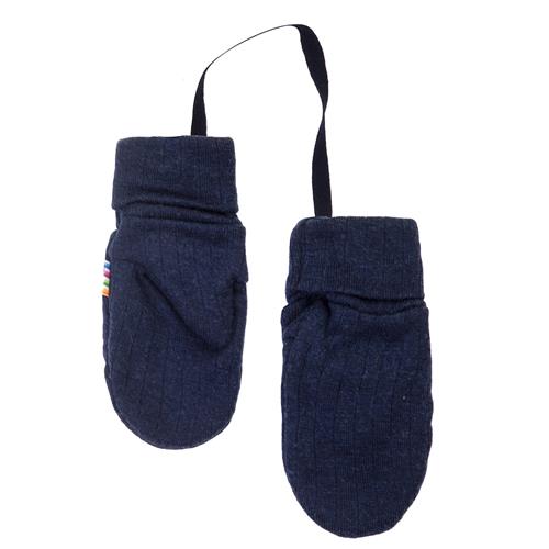 Joha Basic-luffer I Uld Navy  Navy-70/80 cm Wool Marineblå  70/80 cm  unisex