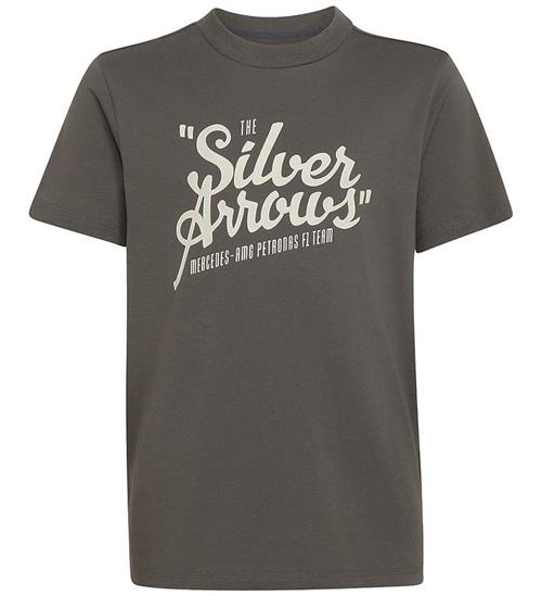 adidas Performance T-shirt - Mer - Granit/Owhite