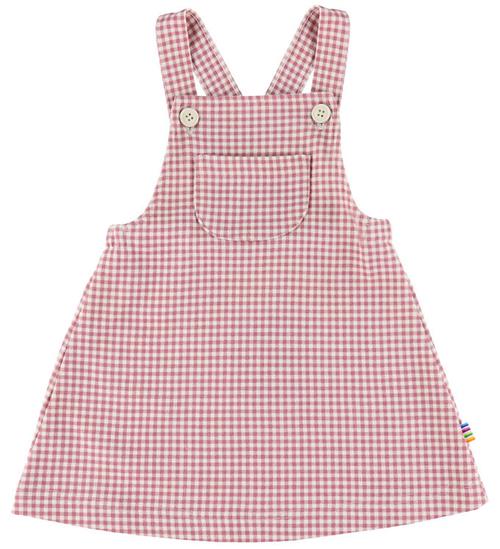 Joha Kjole - Pinafore - Mørkerosa m. Tern