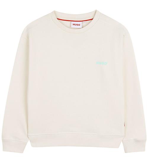 HUGO Sweatshirt - Off White m. Print