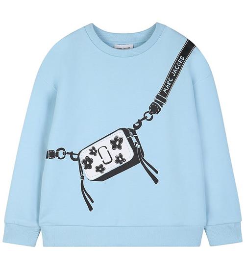 Little Marc Jacobs Sweatshirt - Lyseblå m. Taske