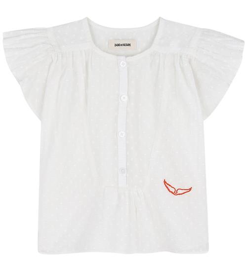 Zadig & Voltaire Top - Gisele - Hvid