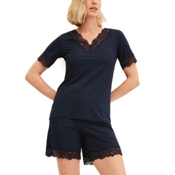 Se Calida Elegant Dreams Short Pyjama Mørkblå modal Medium Dame hos Timarco