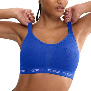 triaction by Triumph Triumph Triaction Energy Lite Padded Sports Bra EX BH Kornblå C 70 Dame
