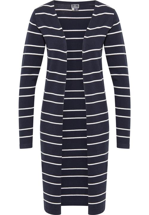 DreiMaster Maritim Cardigan  marin / uldhvid