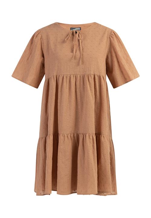 DreiMaster Vintage Sommerkjole  lysebrun