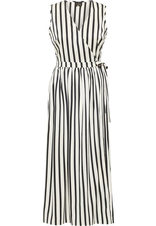 Se DreiMaster Klassik Kjole  sort / hvid hos About You