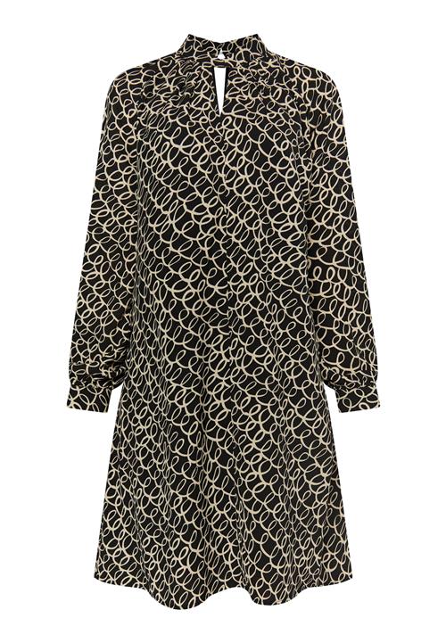 DreiMaster Klassik Kjole  guld / sort