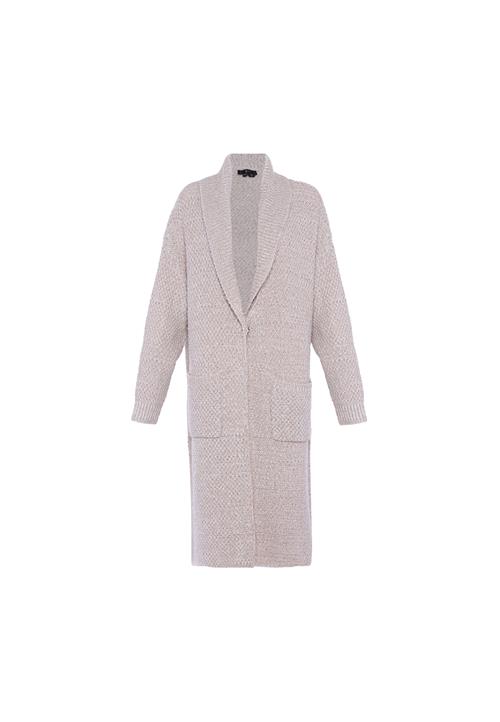faina Cardigan  taupe / offwhite