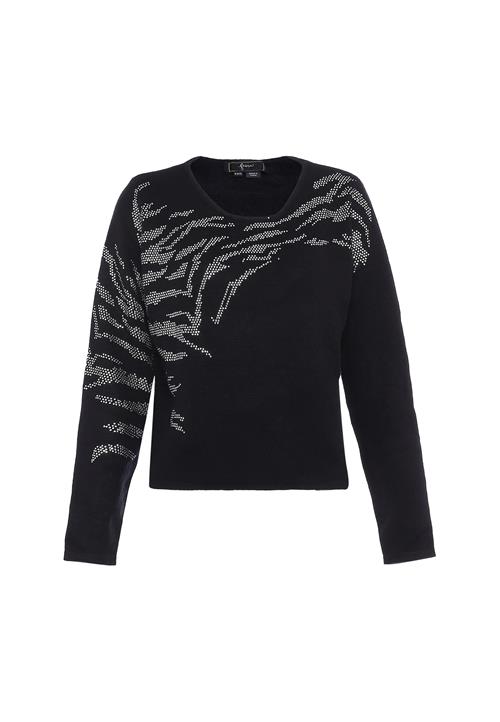 faina Pullover  sort / sølv