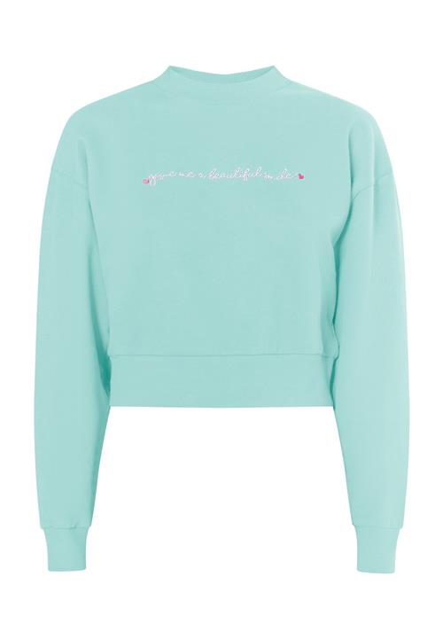Se MYMO Sweatshirt 'Keepsudry'  aqua hos About You
