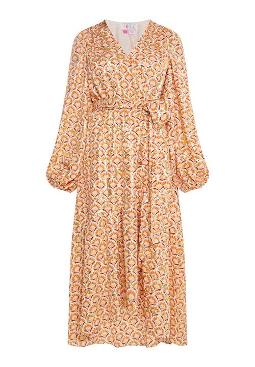 IZIA Kjole  beige / guld / orange