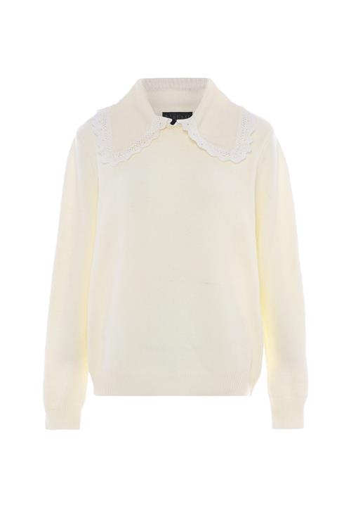 NAEMI Pullover  uldhvid