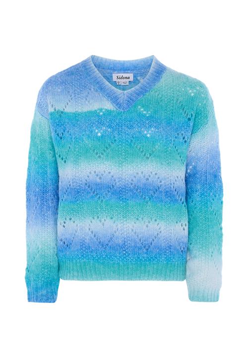 Sidona Pullover  blå / turkis / lyseblå