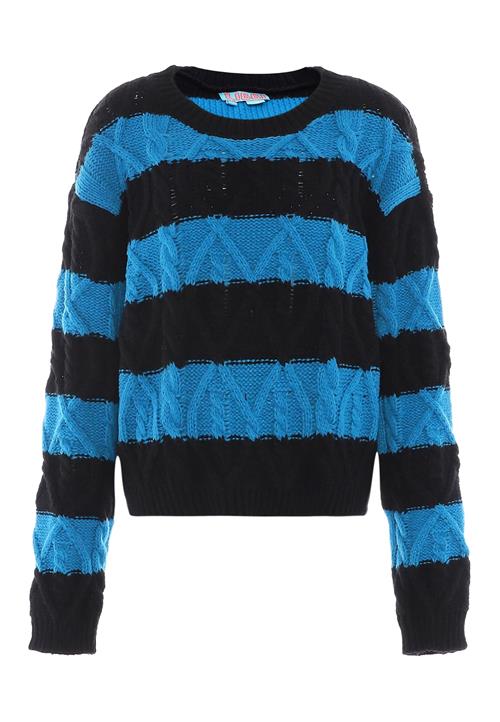 Libbi Pullover  blå / sort