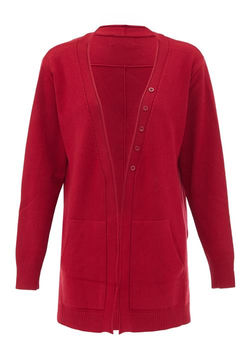 BLONDA Cardigan  rød