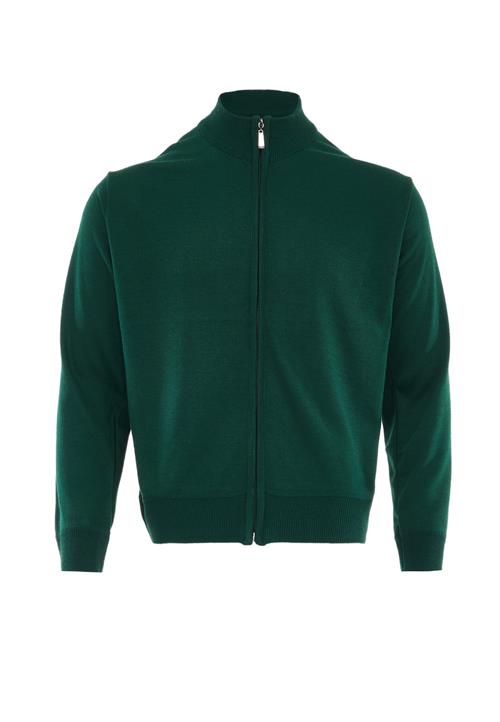 aleva Cardigan  mørkegrøn