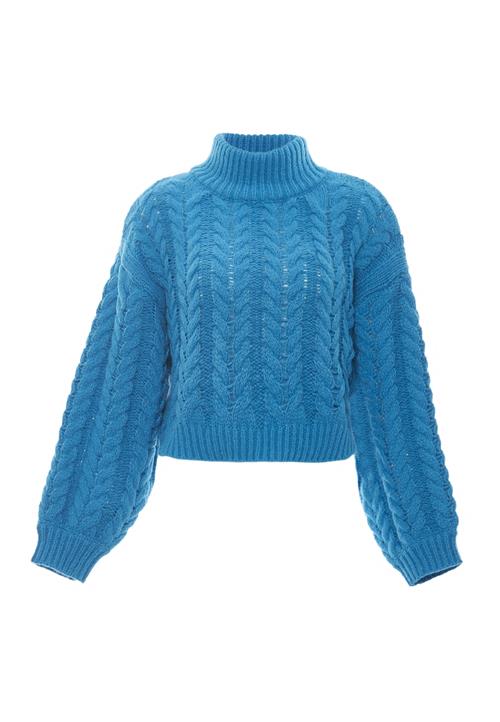 Sookie Pullover  cyanblå