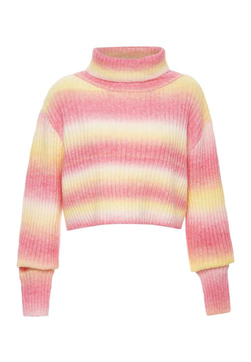 Sidona Pullover  gul / pastelgul / lyserød / pitaya