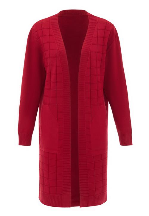 Sidona Cardigan  vinrød