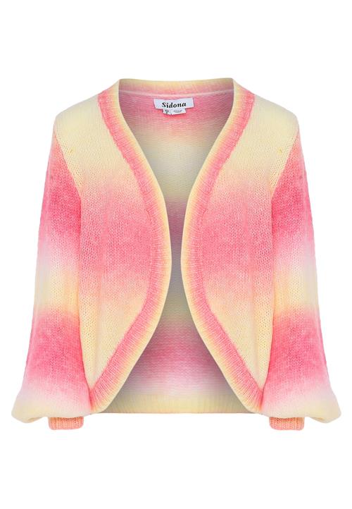 Sidona Cardigan  gul / lyserød