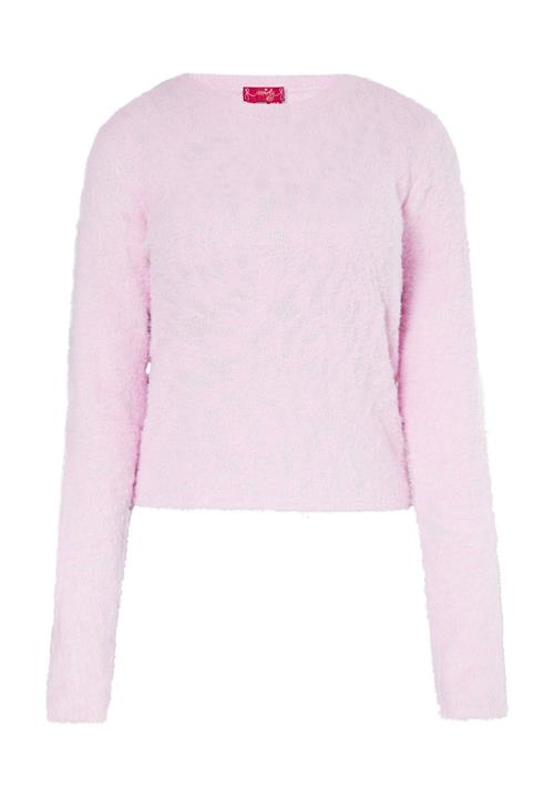 swirly Pullover  lyserød