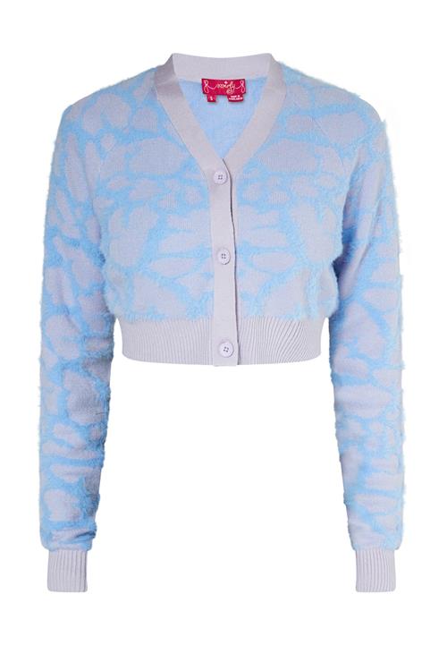 swirly Cardigan  lyseblå / lysegrå