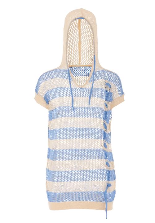 SANIKA Pullover  beige / blå