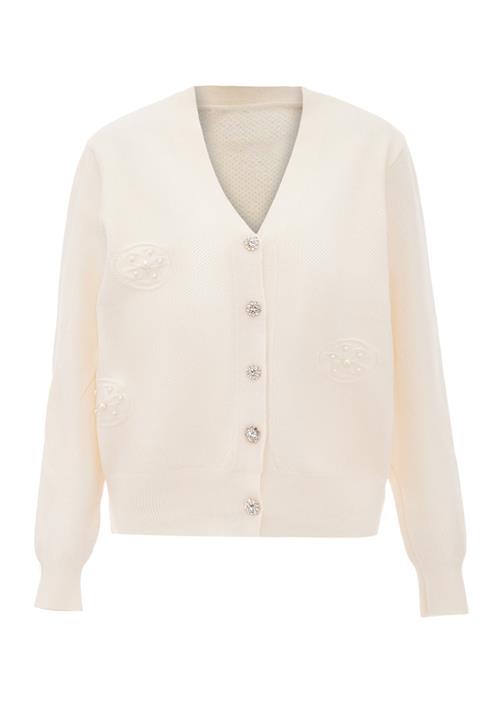 nascita Cardigan  perlehvid / uldhvid