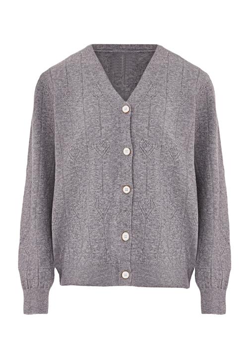 SANIKA Cardigan  grå-meleret