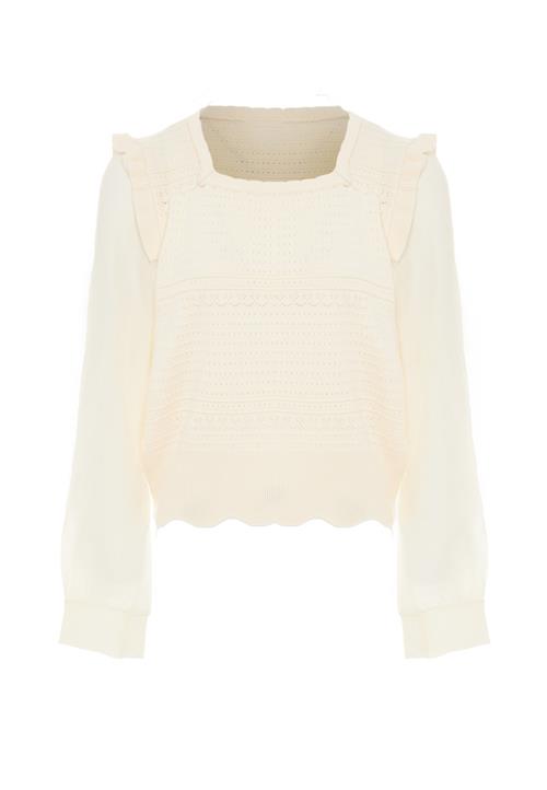 NAEMI Pullover  uldhvid