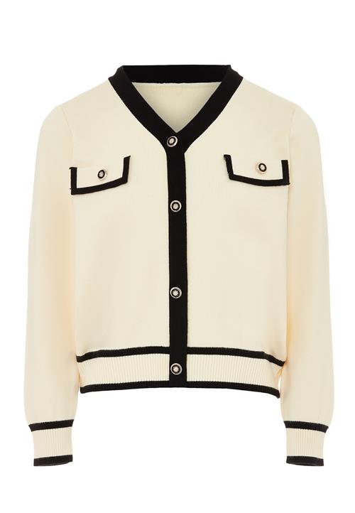 NAEMI Cardigan  creme / sort