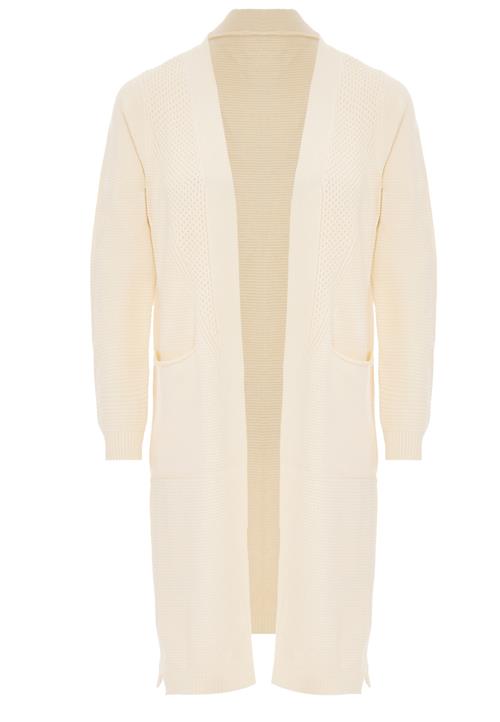 Jalene Cardigan  uldhvid