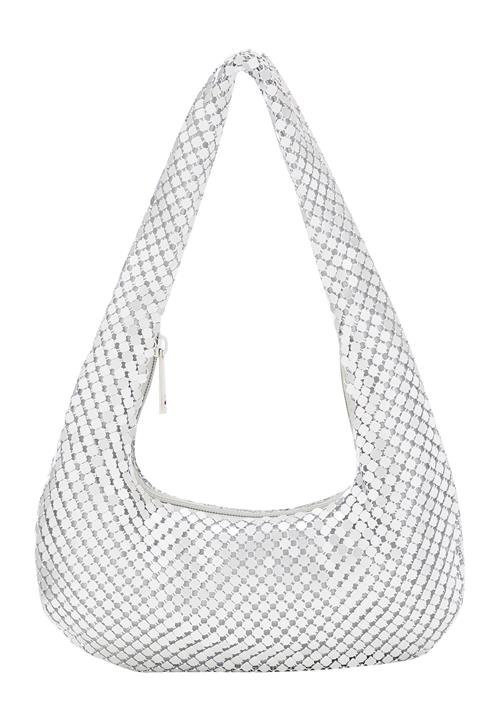 NAEMI Skuldertaske  sølv