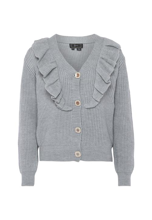faina Cardigan  grå-meleret