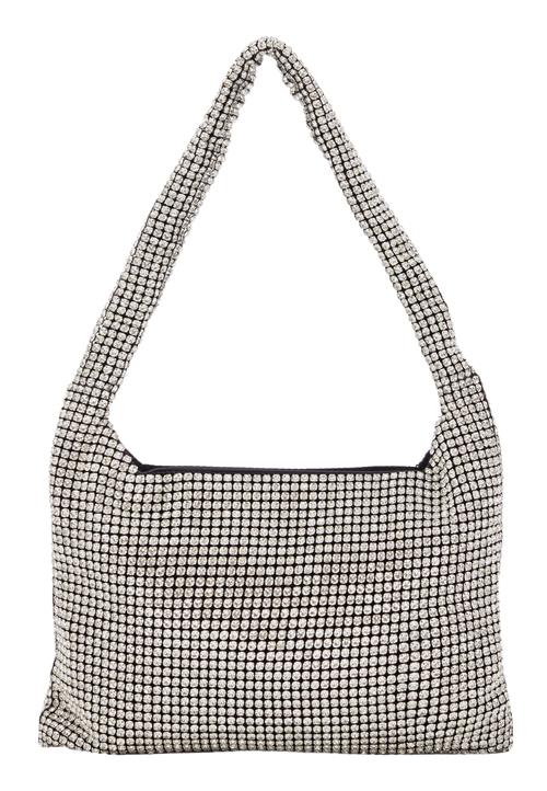 NAEMI Skuldertaske  sølv