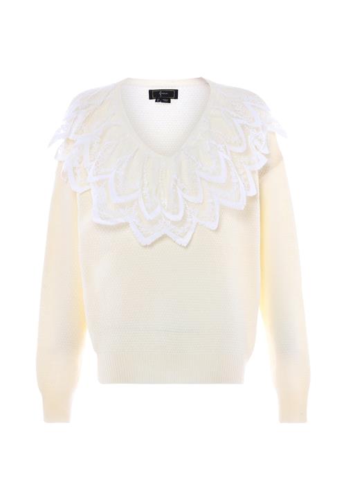 faina Pullover  uldhvid