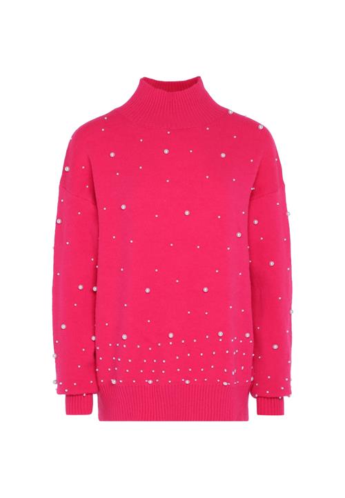 faina Pullover  pink / hvid