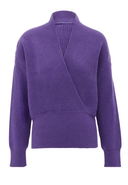 faina Pullover  mørkelilla