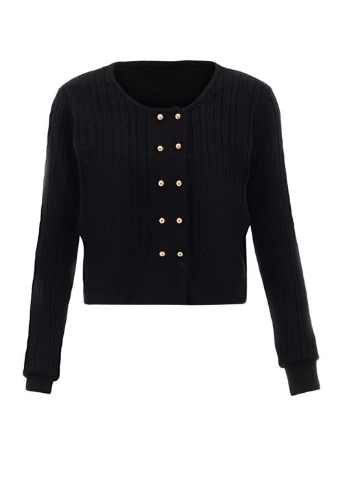 NAEMI Cardigan  guld / sort