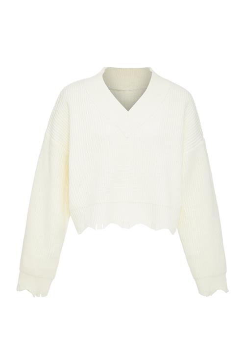 MYMO Pullover  uldhvid