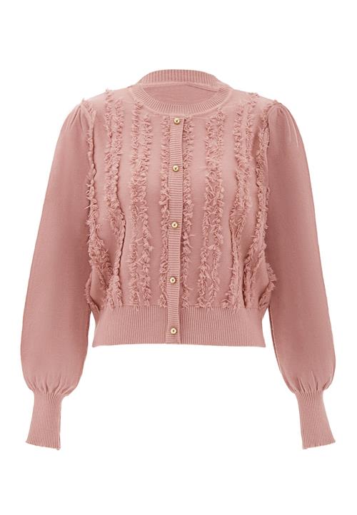 NAEMI Cardigan  lyserød