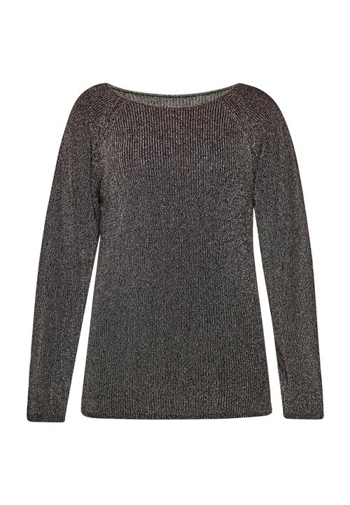 NAEMI Pullover  sort-meleret