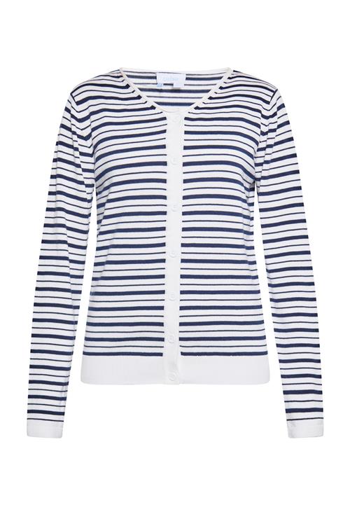 usha BLUE LABEL Cardigan  marin / hvid