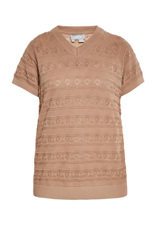 Usha Pullover  mørkebeige