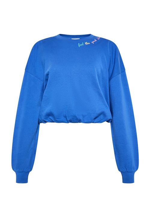 IZIA Sweatshirt  koboltblåt / blandingsfarvet