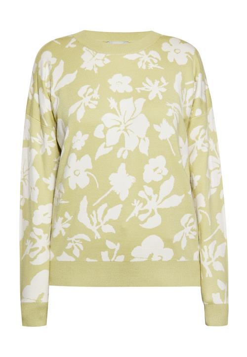 Usha Pullover  oliven / hvid